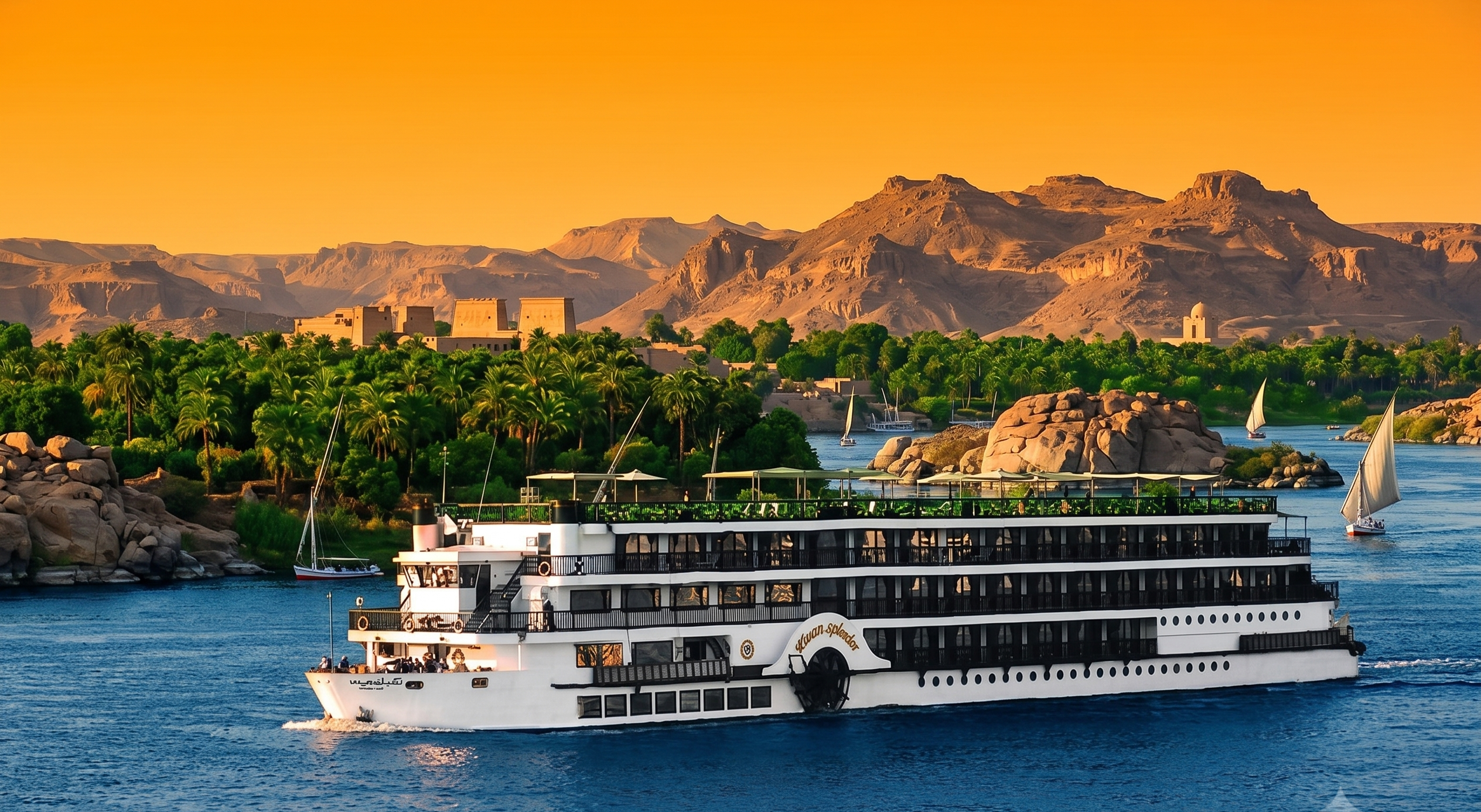 Luxury 3-Night Private Nile Cruise ship